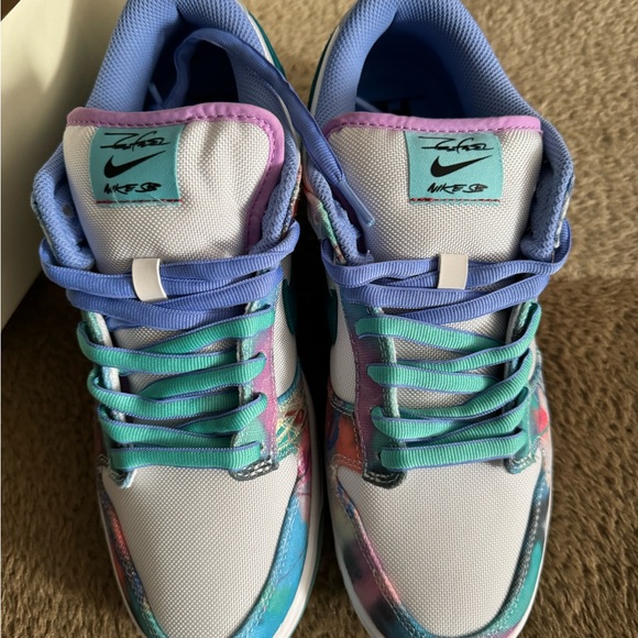 FUTURA LABORATORIES X DUNK LOW SB 'BLEACHED AQUA' size 10.5 - Picture 4 of 13